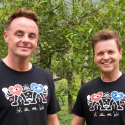 Ant and Dec have supported the Cash for Kids charity for several years and are promoting its charity T-shirt this Christmas (Cash for Kids/PA)