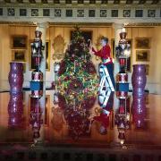 Dumfries House has been decorated for the festive season (Andrew Milligan/PA)