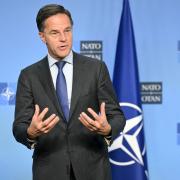 Nato secretary general Mark Rutte (Nicolas Tucat, Pool Photo via AP)