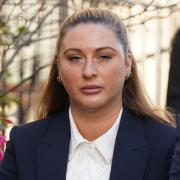 Nikita Ni Laimhin, who is also known as Nikita Hand, outside the High Court in Dublin (PA)