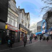 Commercial Road in Bournemouth