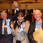 Les Burden, Judy Butt and John Rampton