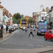 The High Street in Christchurch