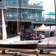 ACTION: Day four of Zhik Poole Week (Picture: David Harding/Sailing Scenes)