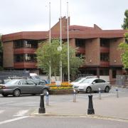 The civic offices car park at Bridge Street in Christchurch..