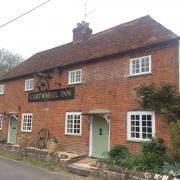 The Cartwheel Inn at Whitsbury, near Fordingbridge.