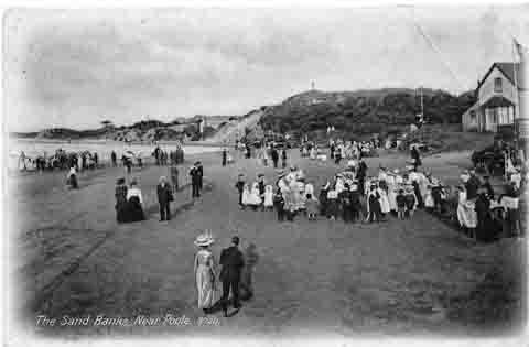 Sandbanks in the 1900s