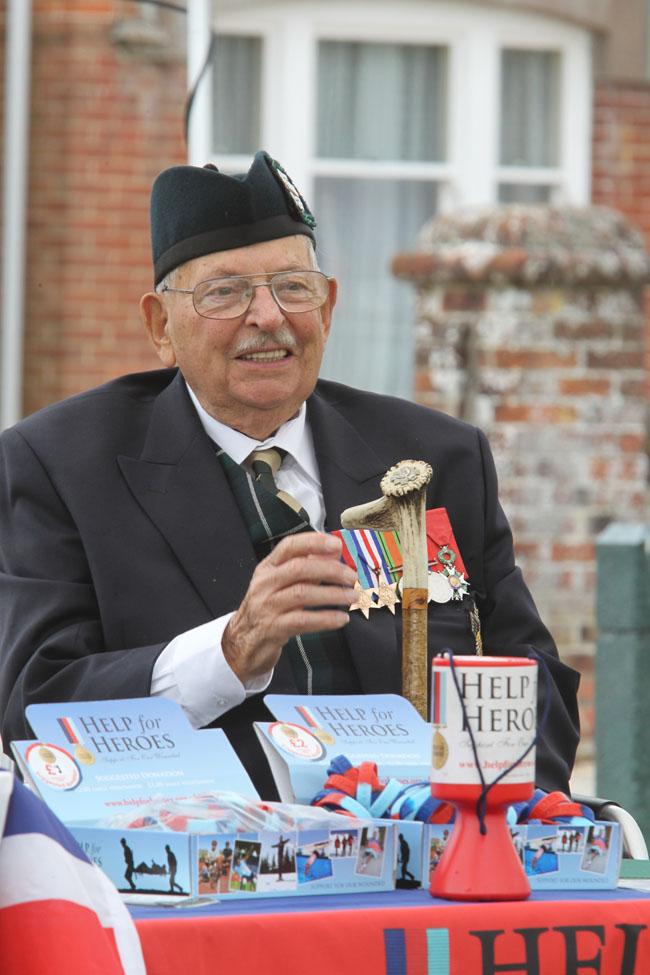 The sixth Burton Armed Forces and Veterans Day took place on Burton Village Green with a parade, service and entertainment