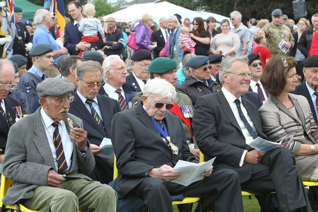 The sixth Burton Armed Forces and Veterans Day took place on Burton Village Green with a parade, service and entertainment