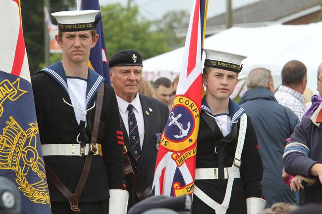 The sixth Burton Armed Forces and Veterans Day took place on Burton Village Green with a parade, service and entertainment