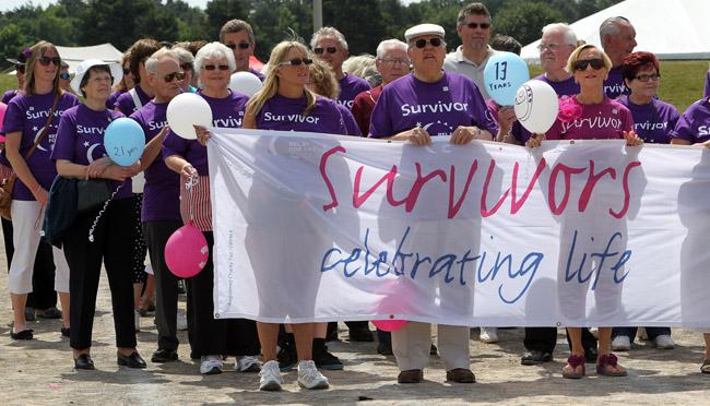 The annual Relay for Life in aid of Cancer Research UK takes place at Ferndown Leisure Centre.