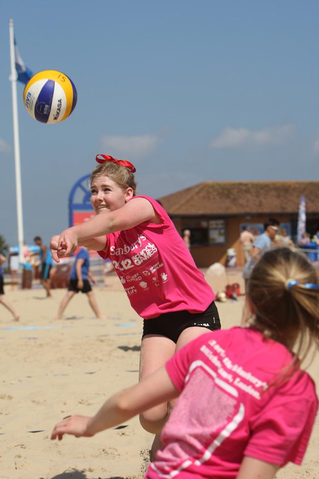 Sandbanks Beach Volleyball Festival on 6th July 2013