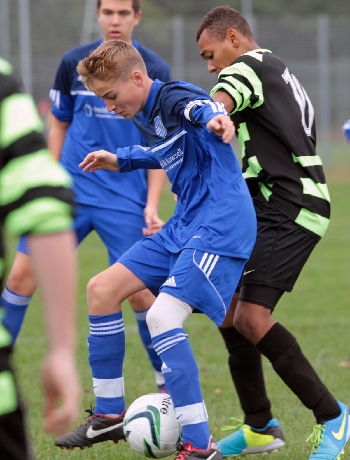 Grange U15 v Bransgore U15 at Chapel Gate on Sunday, September 22, 2013