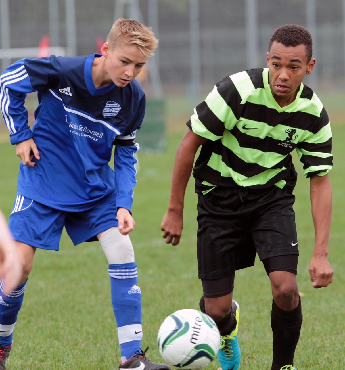 Grange U15 v Bransgore U15 at Chapel Gate on Sunday, September 22, 2013