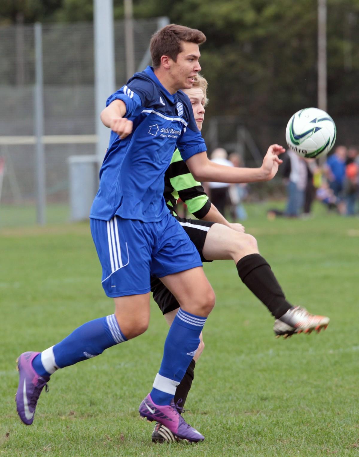 Grange U15 v Bransgore U15 at Chapel Gate on Sunday, September 22, 2013