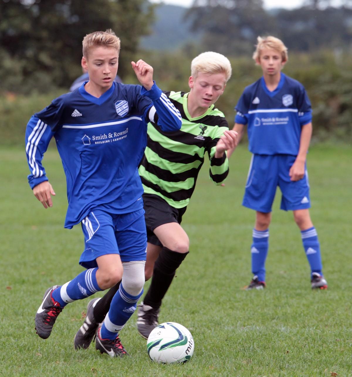 Grange U15 v Bransgore U15 at Chapel Gate on Sunday, September 22, 2013