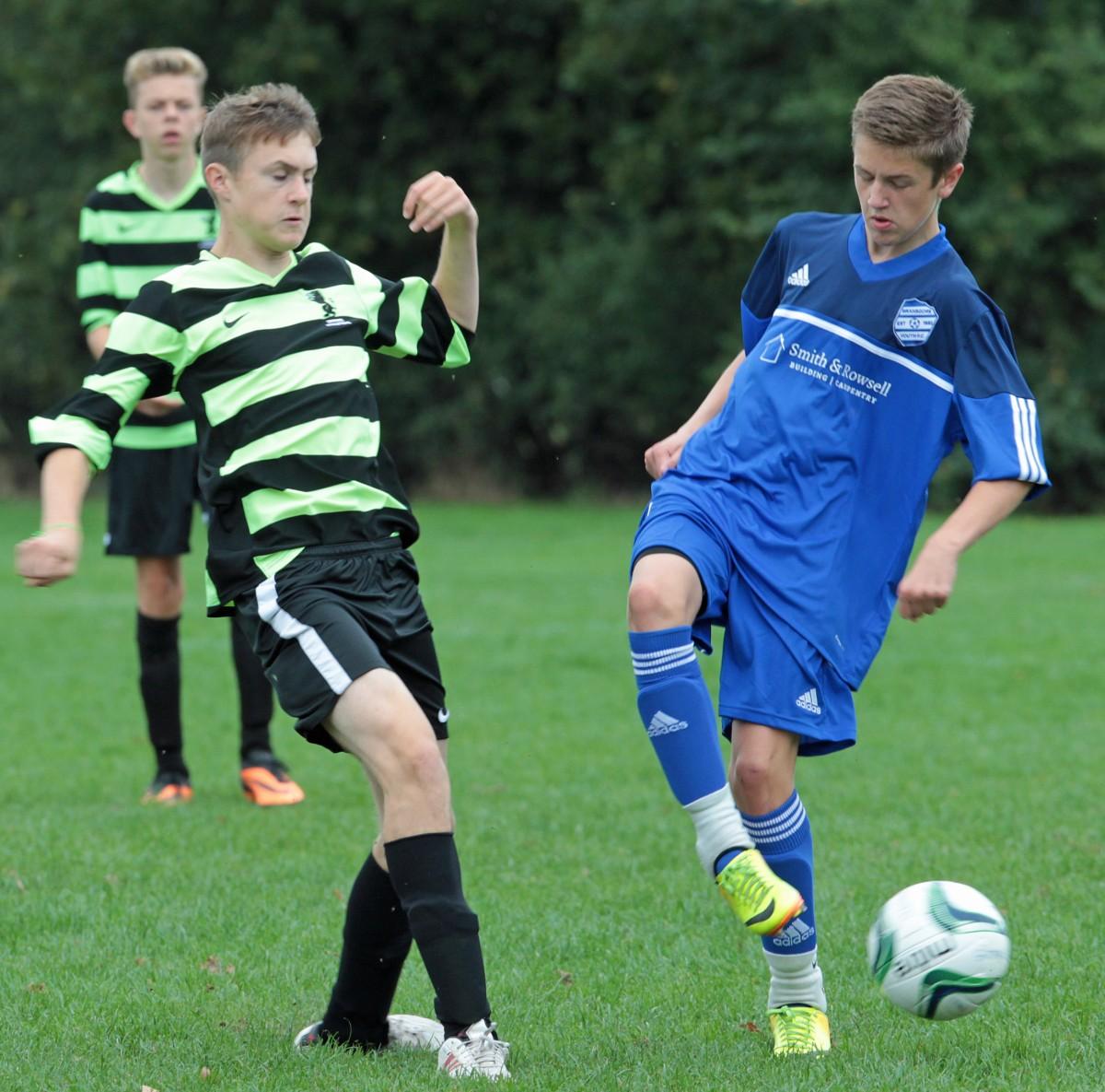 Grange U15 v Bransgore U15 at Chapel Gate on Sunday, September 22, 2013