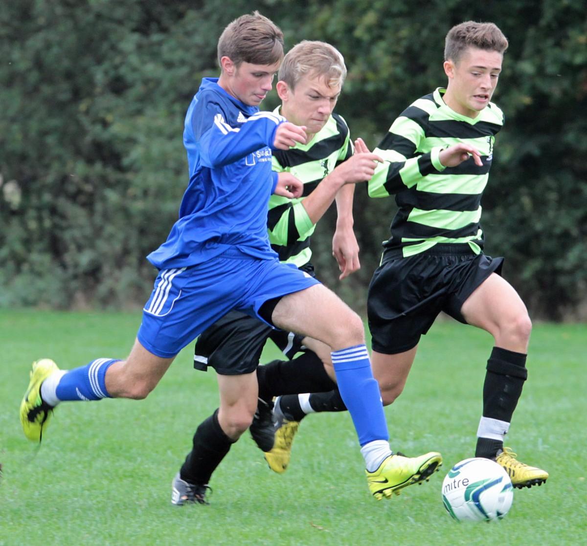 Grange U15 v Bransgore U15 at Chapel Gate on Sunday, September 22, 2013