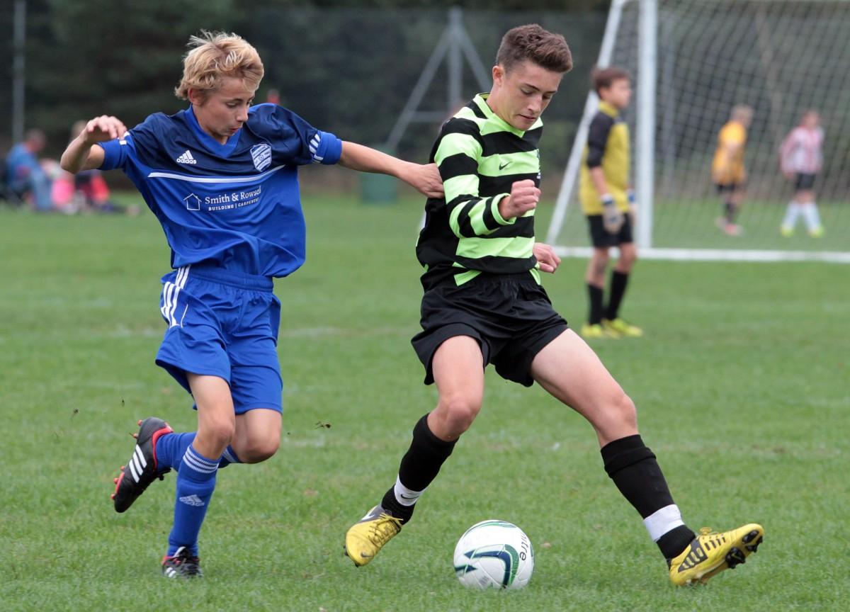 Grange U15 v Bransgore U15 at Chapel Gate on Sunday, September 22, 2013