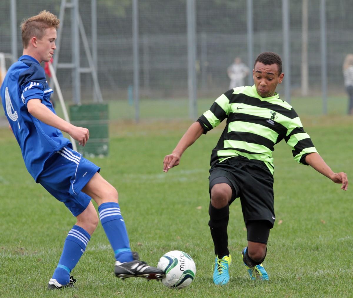 Grange U15 v Bransgore U15 at Chapel Gate on Sunday, September 22, 2013