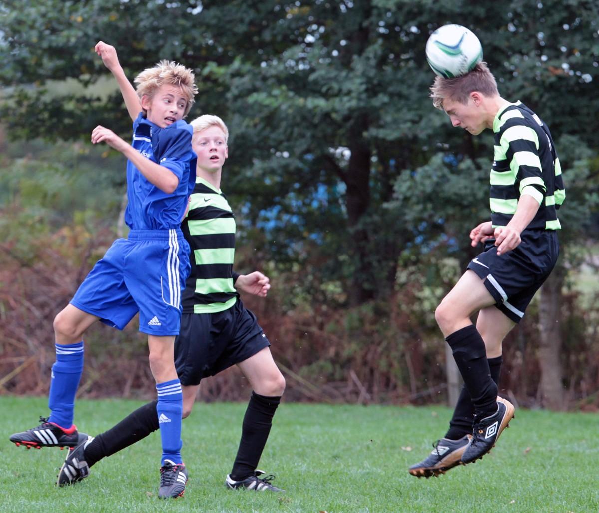 Grange U15 v Bransgore U15 at Chapel Gate on Sunday, September 22, 2013