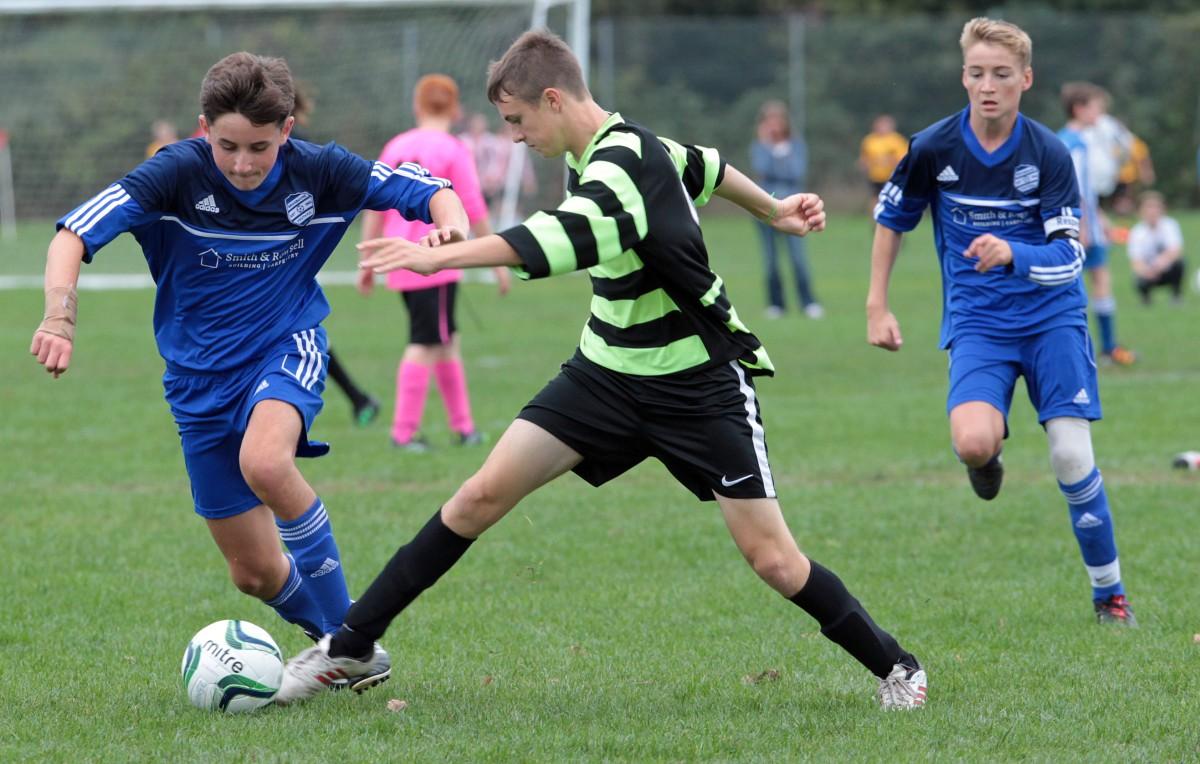 Grange U15 v Bransgore U15 at Chapel Gate on Sunday, September 22, 2013