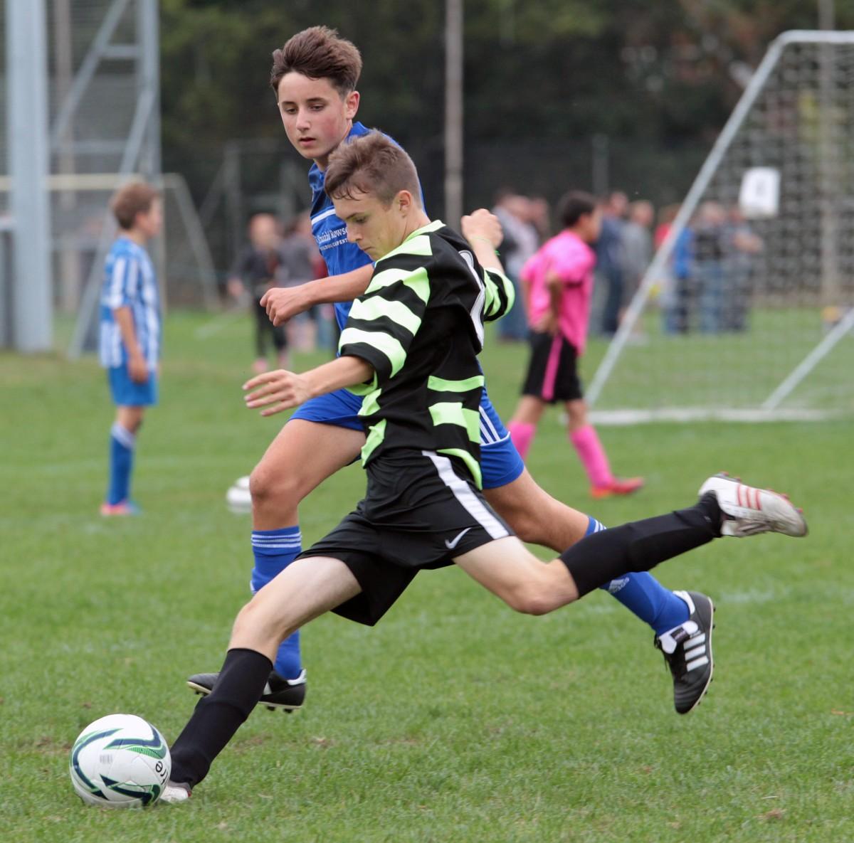 Grange U15 v Bransgore U15 at Chapel Gate on Sunday, September 22, 2013