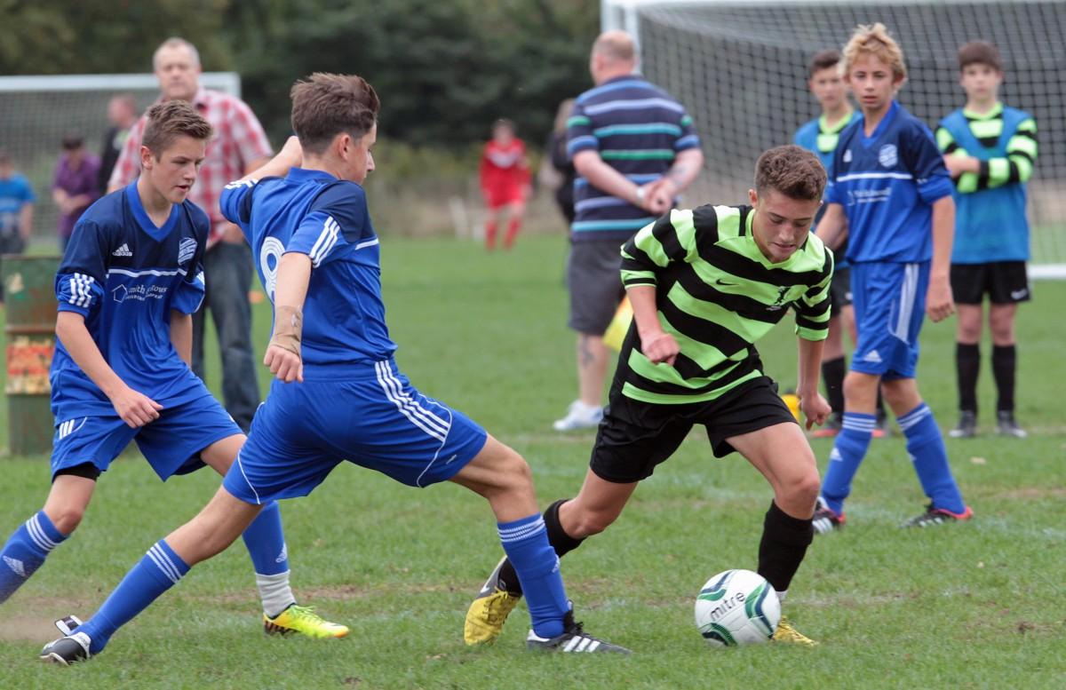 Grange U15 v Bransgore U15 at Chapel Gate on Sunday, September 22, 2013