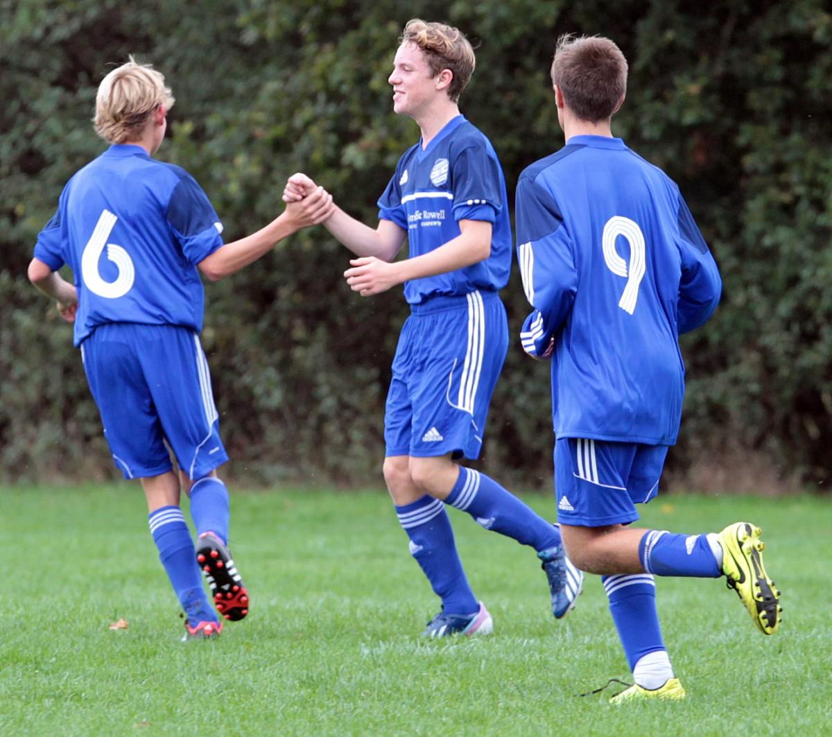 Grange U15 v Bransgore U15 at Chapel Gate on Sunday, September 22, 2013