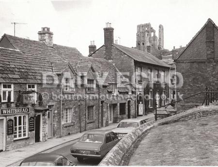 Corfe Castle in 1982