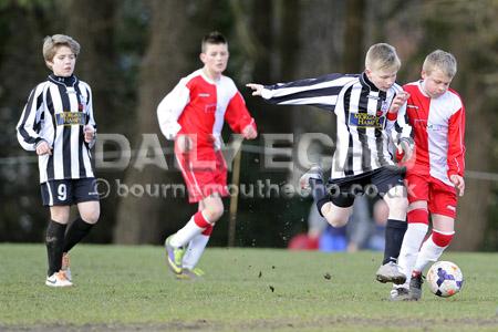 Wimborne Town v Poole Town Wessex U12