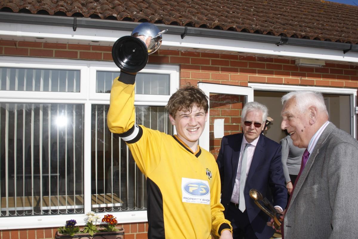 Branksome v Greenfields Under 14 on Bournemouth Youth Cup Finals Day, 13th April 2014