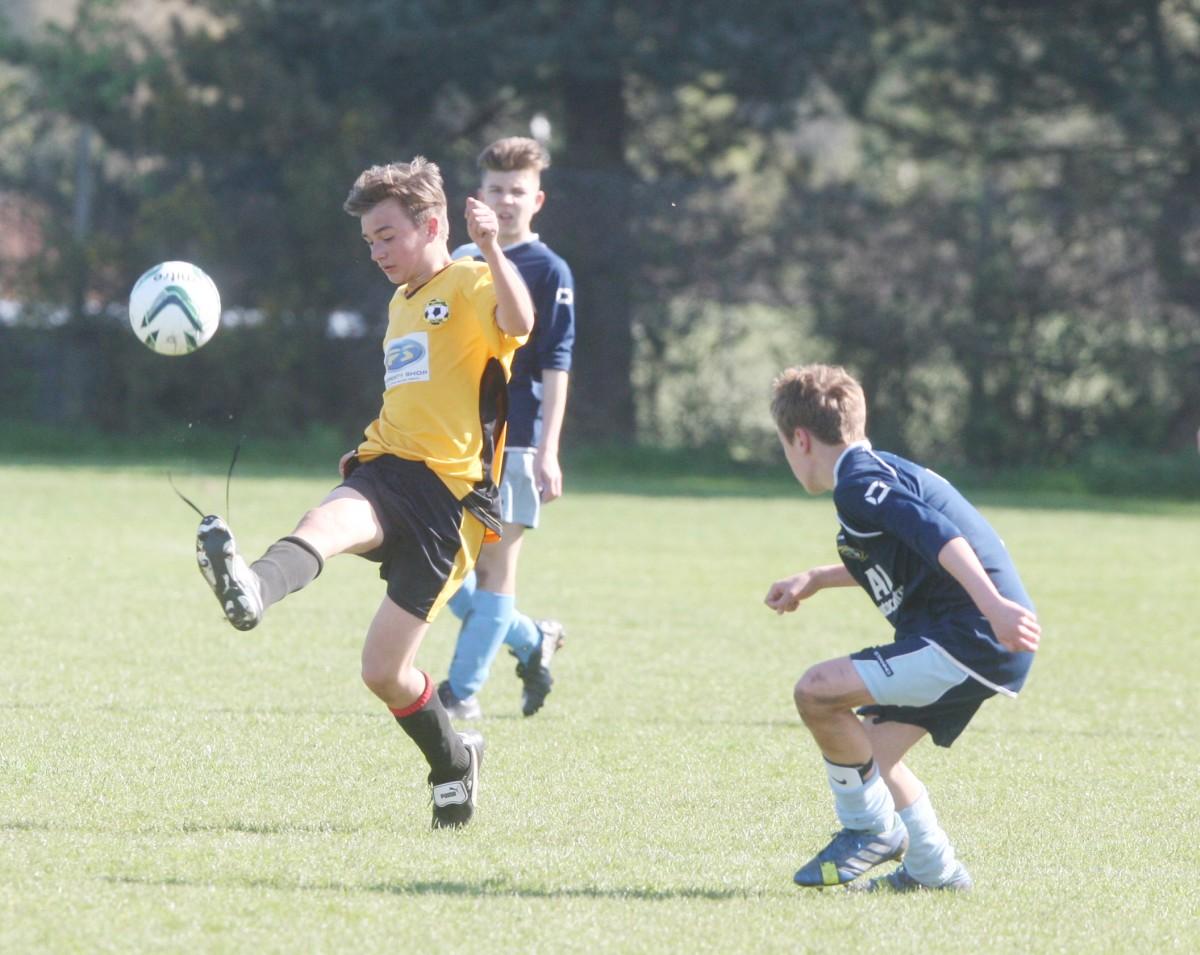 Branksome v Greenfields Under 14 on Bournemouth Youth Cup Finals Day, 13th April 2014