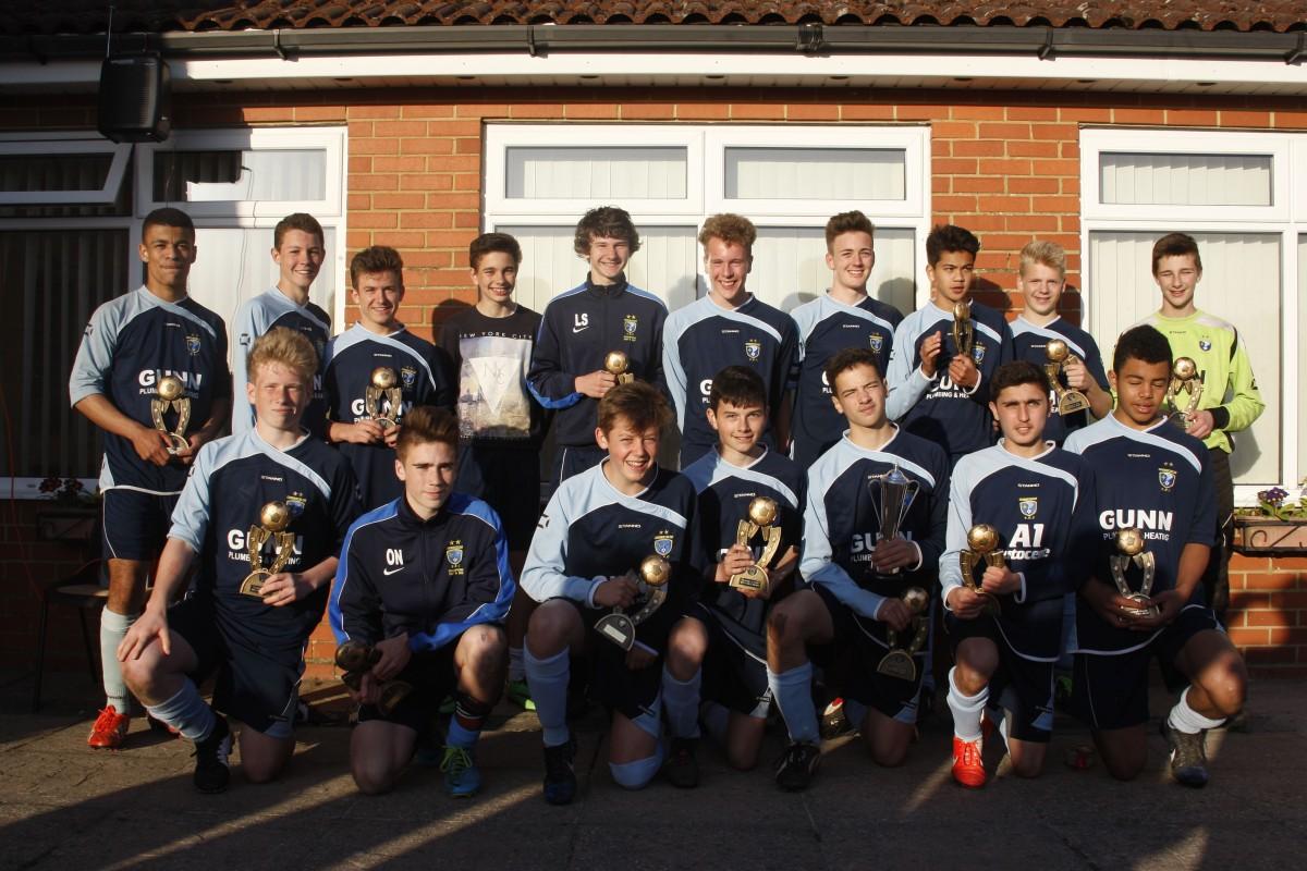 Greenfields v Ringwood Town Under 15 on Bournemouth Youth Cup Finals Day, 13th April 2014