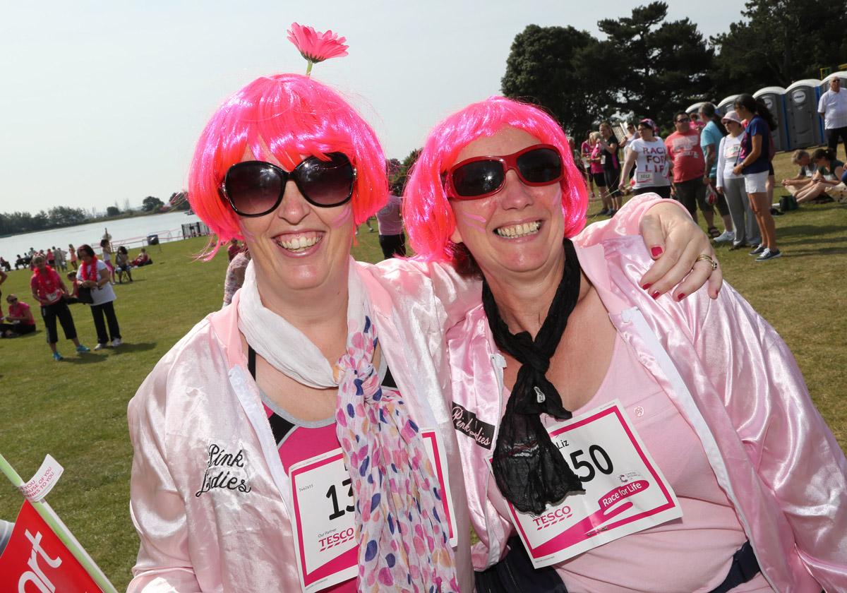 Pictures of the 5k AM and PM races from Poole Park Race For Life 2014