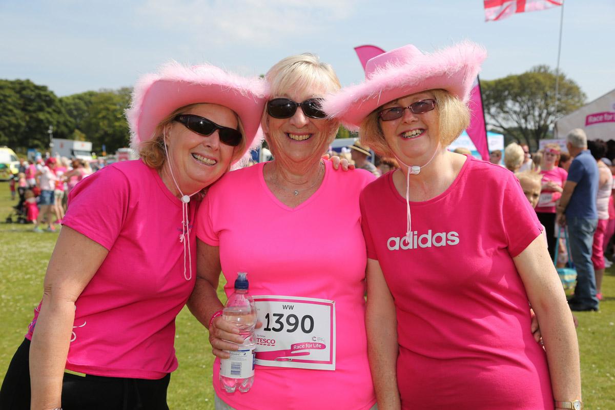 Pictures of the 5k AM and PM races from Poole Park Race For Life 2014