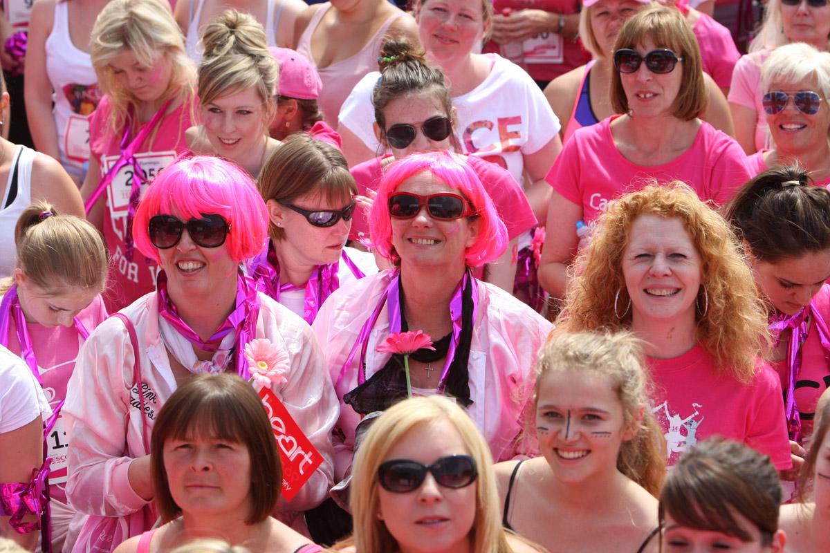 Pictures of the 5k AM and PM races from Poole Park Race For Life 2014