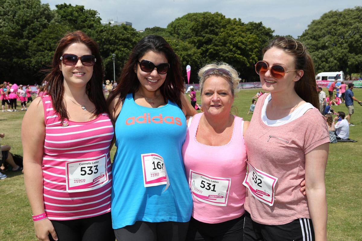 Pictures of the 5k AM and PM races from Poole Park Race For Life 2014