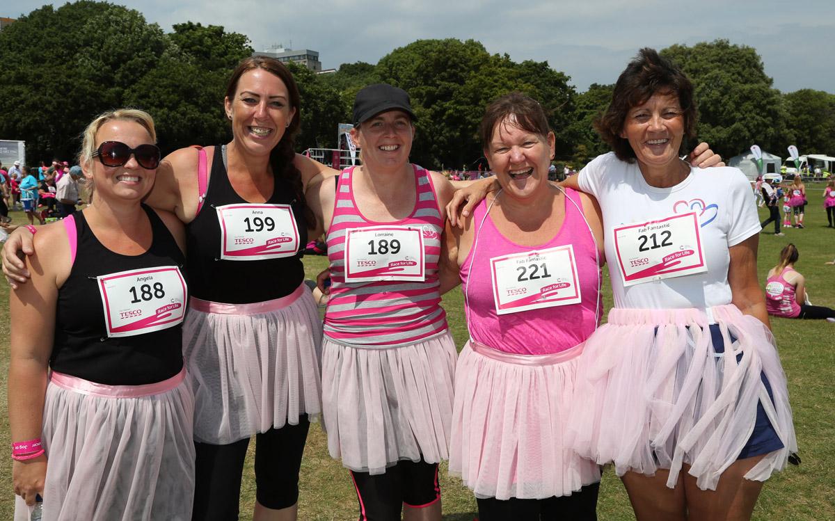 Pictures of the 5k AM and PM races from Poole Park Race For Life 2014