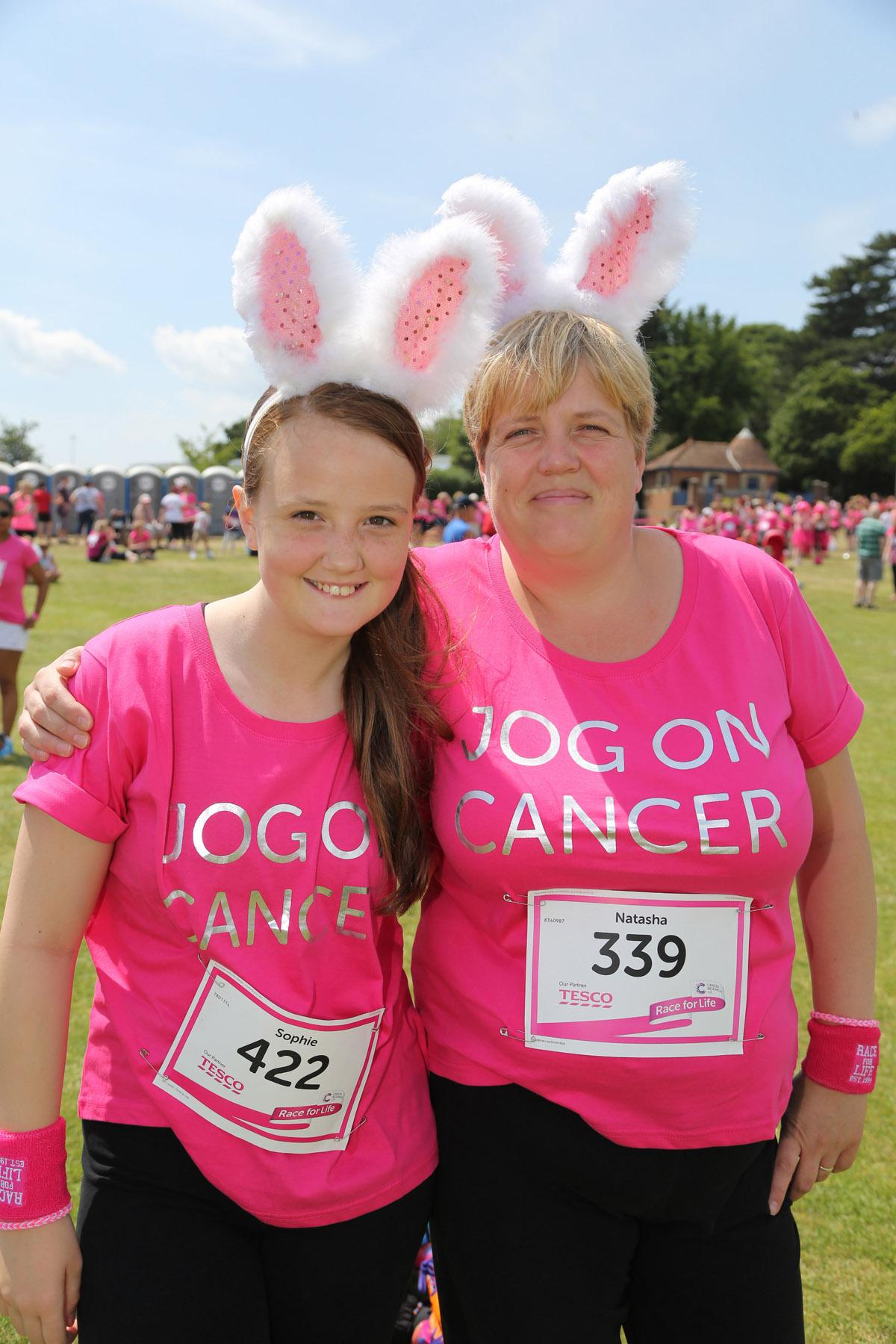 Pictures of the 5k AM and PM races from Poole Park Race For Life 2014