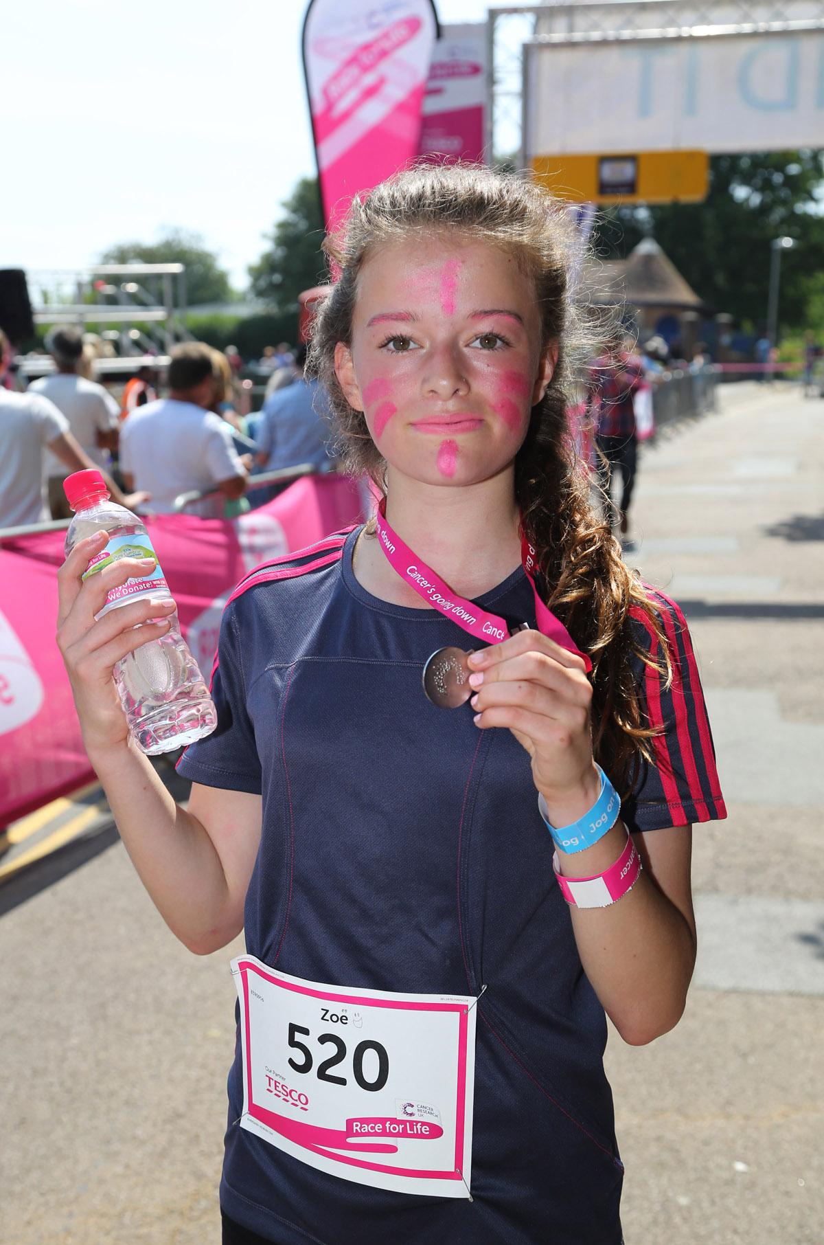 Pictures of the 5k AM and PM races from Poole Park Race For Life 2014