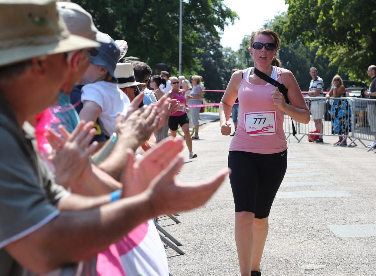 Pictures of the 5k AM and PM races from Poole Park Race For Life 2014