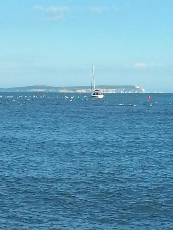 View across to the IOW from Mudeford beach. Picture by Gary Marquick,
