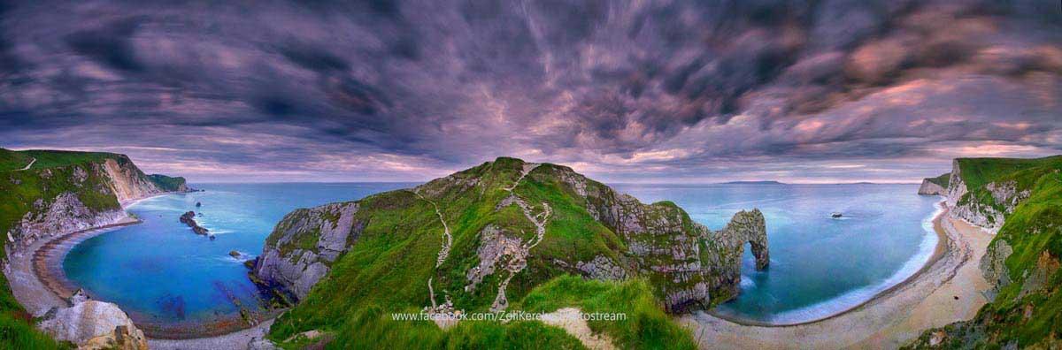 Man of war and Durdle Door. Photo by Zoltán Kerekes
