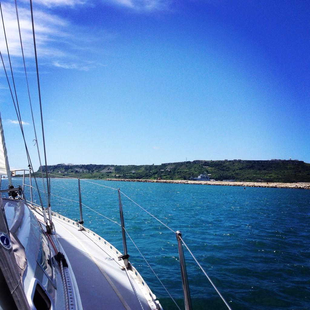 Weymouth from the sea, by Jenna Massey
