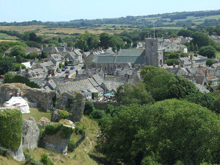 Corfe Castle by Bronwen Russell
