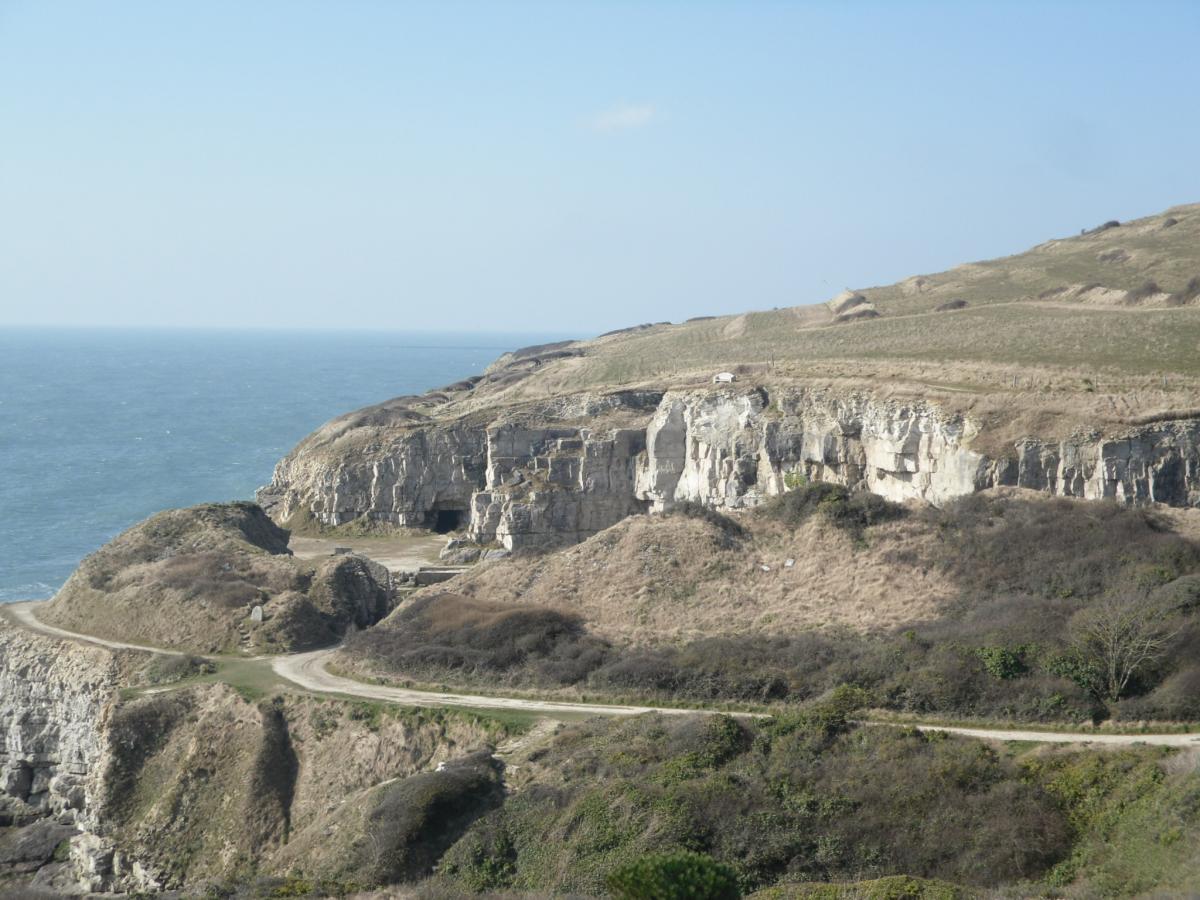 South West Coast Path looking over to Winspit by Matt Spraggs
