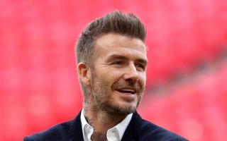 Football legend David Beckham