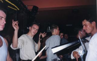 The newly-opened nightclub The Manor September 1994.