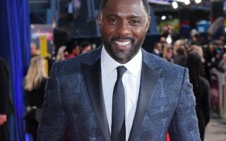 Idris Elba at the world premiere of The Harder They Fall at the Royal Festival Hall in London during the BFI London Film Festival (PA)